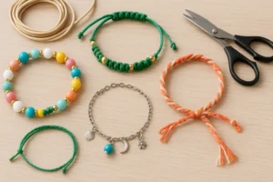 Easy Bracelet Making Fabric Crafts