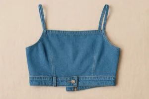 Making a Top Out of Denim Fabric