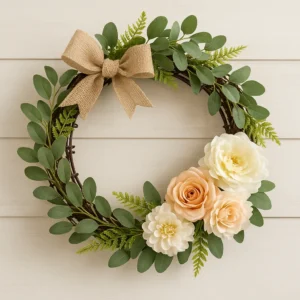 Bed Spring Wreath