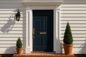 Trim Around Front Door