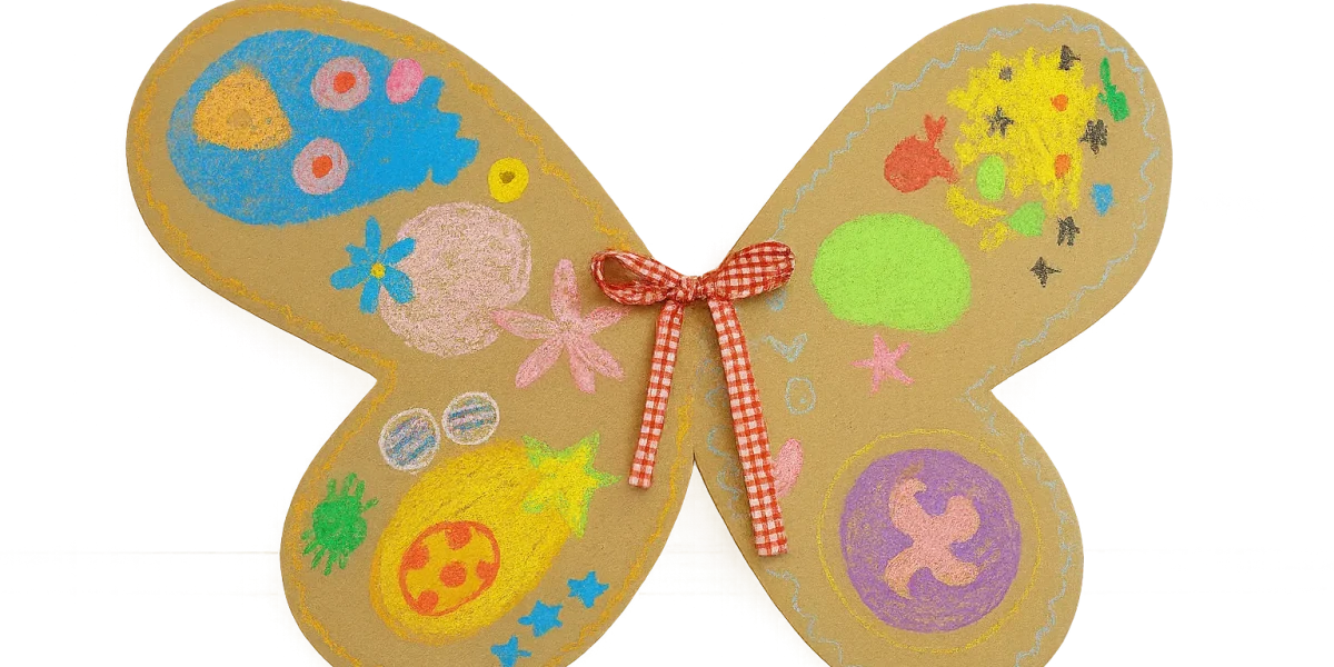 DIY Cardboard Butterfly Wings