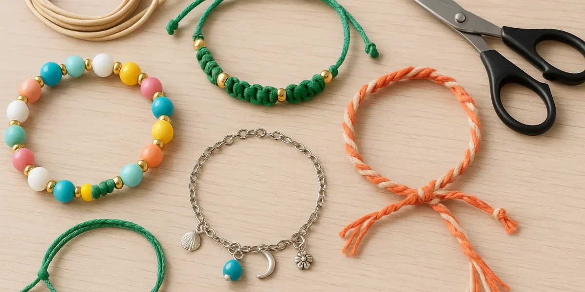 Easy Bracelet Making Fabric Crafts