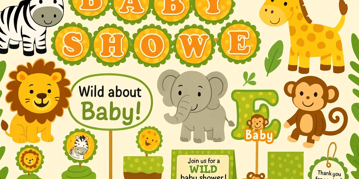 Jungle Safari Baby Shower