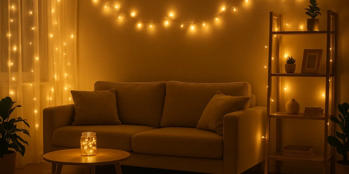 Living Room Fairy Lights
