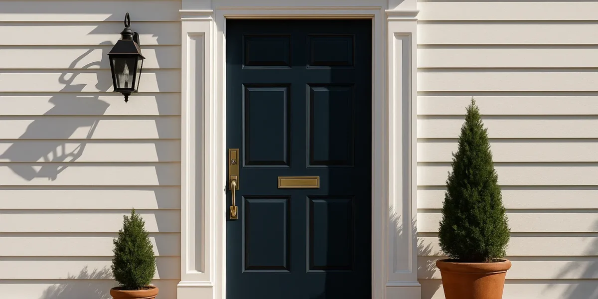 Trim Around Front Door