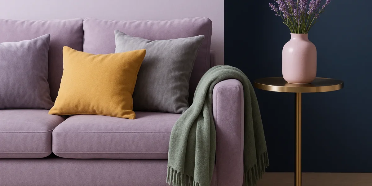 What Color Goes With Lavender